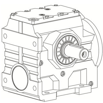 GS系列斜齒輪蝸輪減速機
